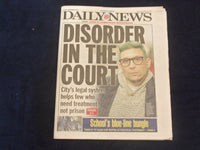 2020 NOVEMBER 15 NEW YORK DAILY NEWS NEWSPAPER- NYC LEGAL SYSTEM , MENTAL HEALTH
