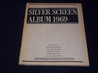 1969 SILVER SCREEN ALBUM MAGAZINE NICE HOLLYWOOD PHOTOS INSIDE - E 13343