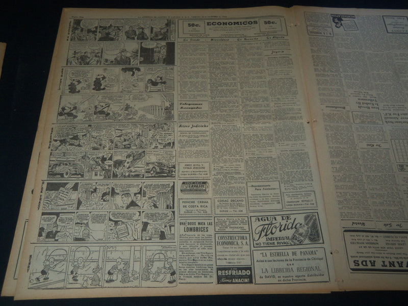 1946 OCT 18 PANAMA STAR & HERALD - WAR CRIMINALS BODIES CREMATED - NT 7546