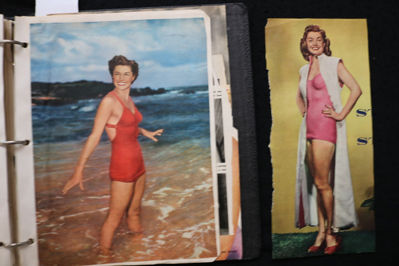 1950'S MOVIE STARS SCRAPBOOK - DORIS DAY - ESTHER WILLIAMS - E 24899