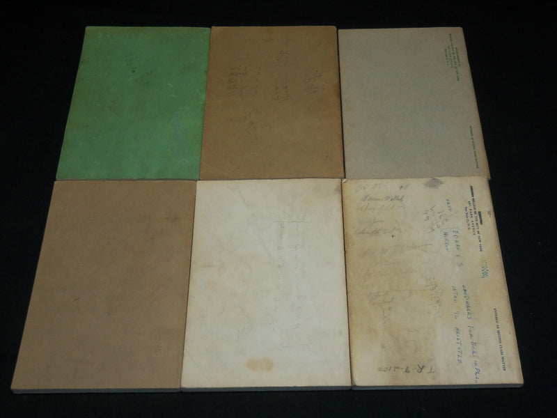 1952-1960 HUNTER COLLEGE CITY OF NEW YORK BULLETINS LOT OF 6 - O 2387