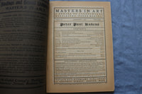 1901 JANUARY MASTERS IN ART ILLUSTRATED MONOGRAPHS - PETER PAUL RUBENS- ST 5508I
