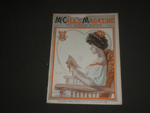 1907 FEBRUARY MCCALL'S MAGAZINE - GREAT FASHION ILLUSTRATIONS & ADS - ST 5377