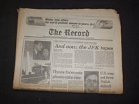 1982 FEB 4 THE RECORD-CENTRAL NEWSPAPER-THE JFK TAPES-600 CONVERSATIONS- NP 8302