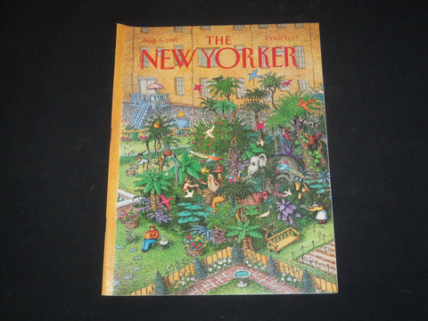1991 AUGUST 5 THE NEW YORKER MAGAZINE - ILLUSTRATED COVER - NY 1495