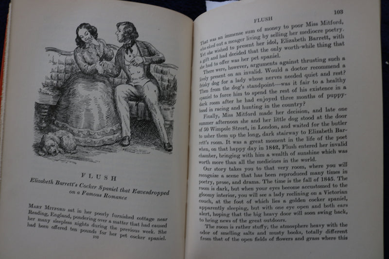 1943 FAMOUS DOGS OF FAMOUS PEOPLE HARDCOVER BOOK BY MAE SMITH - K 1539