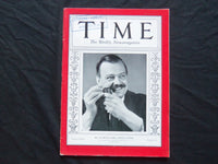 1937 MARCH 22 TIME MAGAZINE - DR. CLARENCE COOK LITTLE - T 557