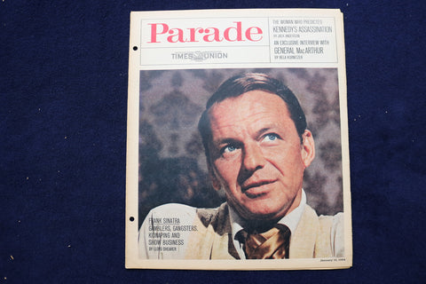 1964 JANUARY 12 PARADE MAGAZINE - FRANK SINATRA COVER - E 22398