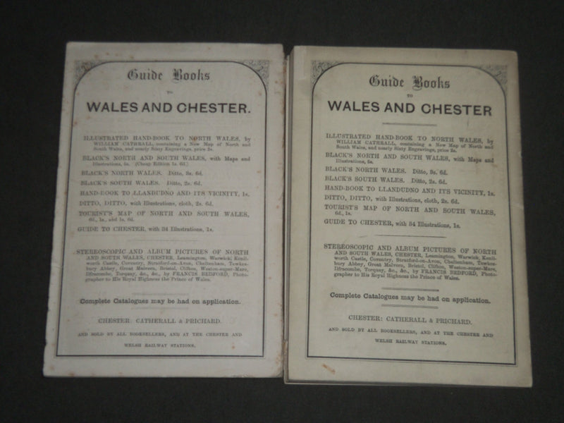 1874 PHILLIPSON & GOLDERS GUIDE TO CHESTER AND ITS VICINITY LOT OF 2 - J 2496