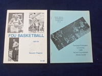 1983-86 FAIRLEIGH DICKINSON MEN'S & WOMEN'S BSKT YEARBOOOKS -LOT OF 11-O 2890D