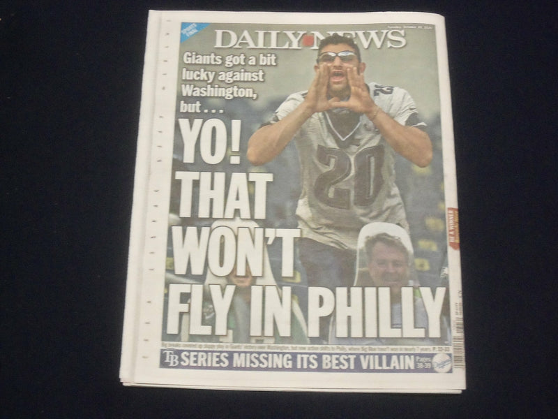 2020 OCTOBER 20 NEW YORK DAILY NEWS NEWSPAPER - HOMELESS STUDENTS, NO INTERNET
