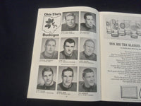 1965 NOVEMBER 13 FOOTBALL PROGRAM - OHIO STATE UNIV VS UNIV OF IOWA - SP 9336V