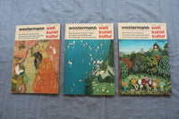 1971-1973 WESTERMANN MONATSMAGAZIN MAGAZINE - LOT OF 20 - GERMAN TEXT - O 3339