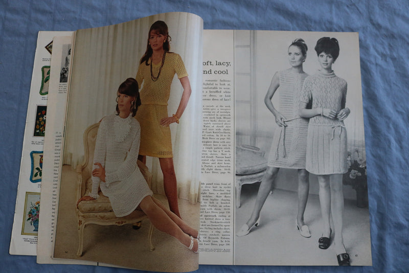 1969 SPRING MCCALL'S NEEDLEWORK & CRAFTS ANNUAL MAGAZINE - 50TH ANNIV.- SP 4786K