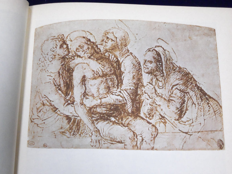 1968 GREAT DRAWINGS THE LOUVRE MUSEUM ITALIAN DRAWINGS BOOK BY BACOU - KD 1636