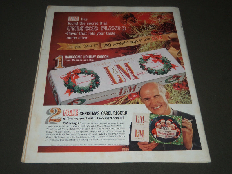 1960 DECEMBER 3 THE SATURDAY EVENING POST MAGAZINE - ILLUSTRATED COVER - SP 2324