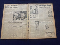 1958 JUNE 12 BOSTON RECORD AMERICAN NEWSPAPER-HUB THUG BOUND AND SLAIN - NP 6273