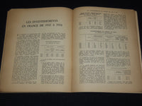 1955 FEBRUARY ECONOMIE ET POLITIQUE FRANCAISE EN 1954 - J 9883