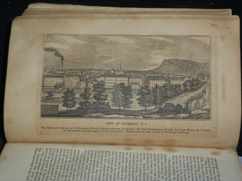 1844 HISTORICAL COLLECTIONS OF THE STATE OF NEW JERSEY BY JOHN BARBER - KD 7355