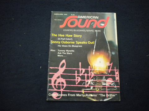 1973 MARCH/APRIL AMERICAN SOUND MAGAZINE - THE HEE HAW STORY - B 639V