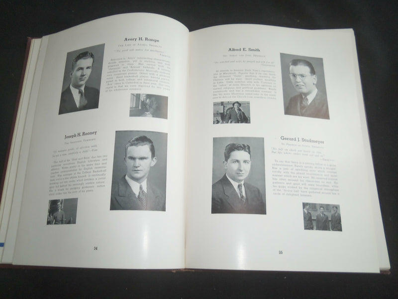 1938 CATHEDRAL COLLEGE OF IMMACULATE CONCEPTION YEARBOOK - BROOKLYN, NY- YB 2526