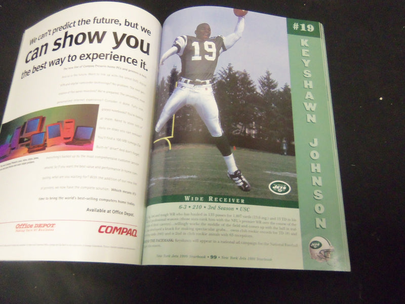 1998 NEW YORK JETS OFFICIAL YEARBOOK - LOT OF 15 - O 2905