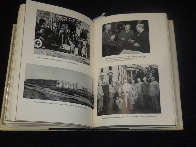 1988 WASHINGTON GOES TO WAR BOOK INSCRIBED BY DAVID BRINKLEY - KD 2771C