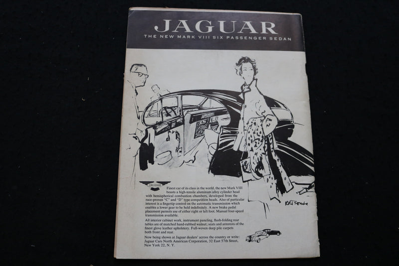 1957 APRIL ROAD & TRACK MAGAZINE - IS STEAM COMING BACK? COVER - B 3455T