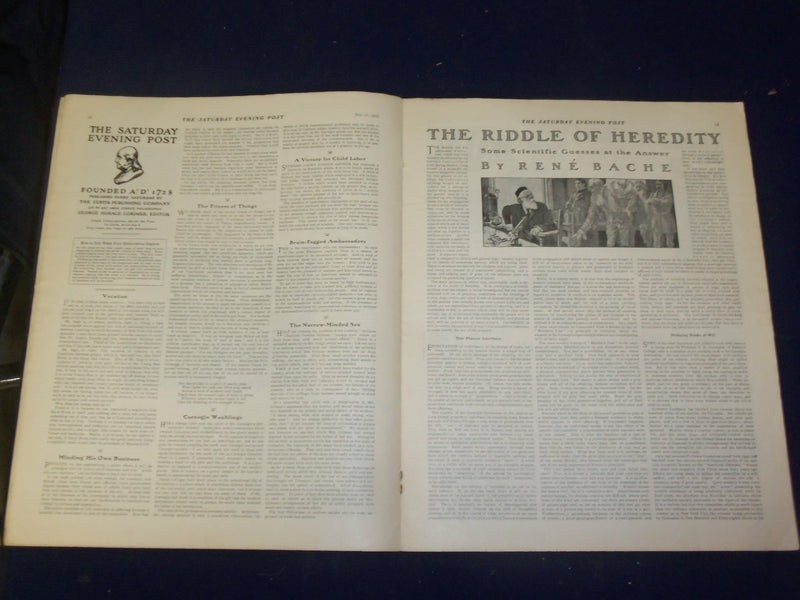1905 JUNE 17 THE SATURDAY EVENING POST MAGAZINE - EDWARD PENFIELD - SP 775