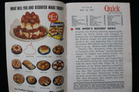 1953 MAY 18 QUICK DIGEST MAGAZINE - SHEREE NORTH COVER - K 2425