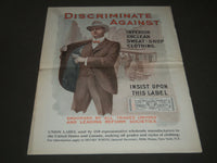 1902 MARCH 8 THE SATURDAY EVENING POST MAGAZINE - ILLUSTRATED COVER- SP 1032