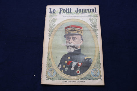 1916 JUL 23 LE PETIT JOURNAL SUPPLEMENT ILLUSTRE MAGAZINE - DE VILLARET- NP 8774