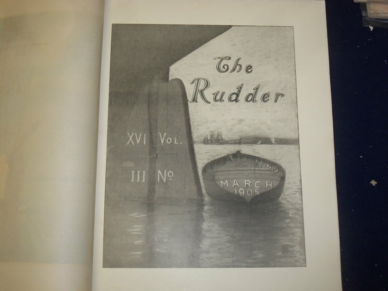 1905 MARCH THE RUDDER MAGAZINE - B 6647