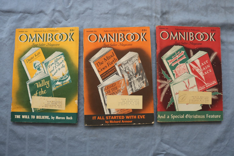 1952-1956 OMNIBOOK DIGEST MAGAZINE - LOT OF 15 - O 3325