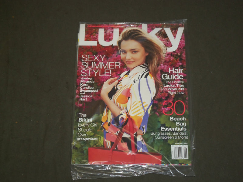 2014 JUNE/JULY LUCKY MAGAZINE - MIRANDA KERR COVER - B 3601