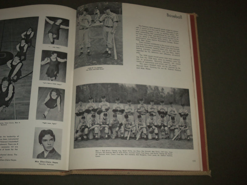 1959 PIONEER PATERSON STATE COLLEGE YEARBOOK - NEW JERSEY - NICE PHOTOS- YB 1344