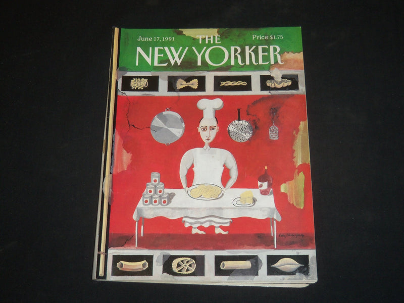 1991 JUNE 17 THE NEW YORKER MAGAZINE - ILLUSTRATED COVER - NY 1488