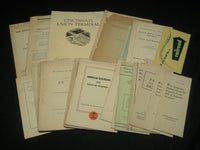 1907-1950 ASSORTED RAILROAD PUBLICATIONS LOT OF 26 ISSUES - J 5402