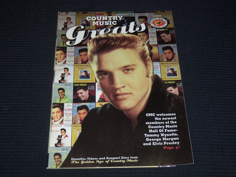 1998 COUNTRY MUSIC GREATS MAGAZINE - ELVIS PRESLEY COVER - E 15442