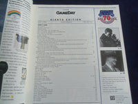 1994 SEP 4 GAMEDAY MAGAZINE - NEW YORK GIANTS VS. PHILADELPHIA EAGLES - SP 4686N