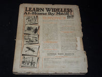 1925 NOVEMBER RADIO NEWS MAGAZINE - MUSI-DINE FRONT COVER - E 5204