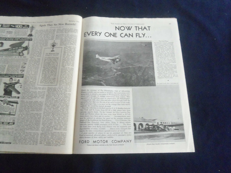 1930 SEPTEMBER AMERICAN BOY MAGAZINE-NICE COVER, STORIES, ILLUSTRATIONS- ST 7053