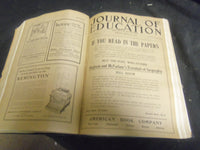 1916 JANUARY-DECEMBER JOURNAL OF EDUCATION BOUND VOLUME - COMPLETE YEAR - R 883