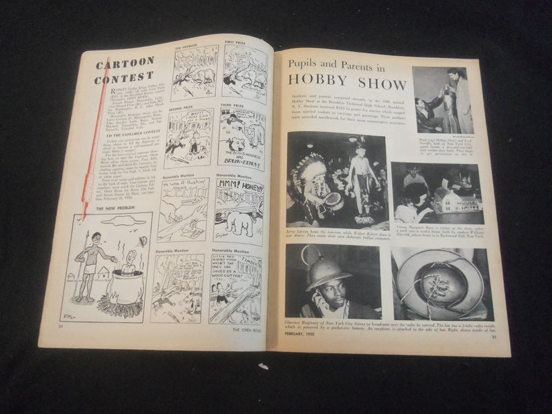 1950 FEBRUARY OPEN ROAD MAGAZINE - GENE AUTRY COVER - B 5530J