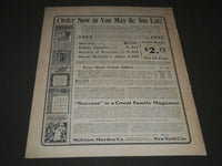 1901 JANUARY 19 THE SATURDAY EVENING POST MAGAZINE - ILLUSTRATED COVER - SP 518