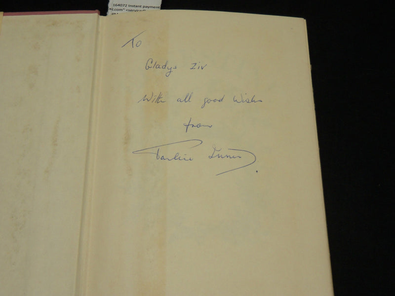 1963 ERNESTINE HARDCOVER BOOK INSCRIBED BY PAULINE INNIS - D 544