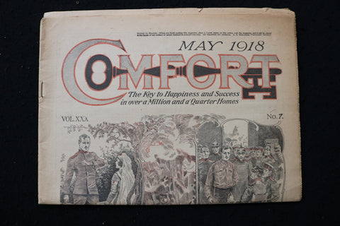 1918 MAY COMFORT NEWSPAPER - K 2949