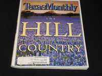 1996 APRIL TEXAS MONTHLY MAGAZINE - HILL COUNTRY FRONT COVER - E 7486