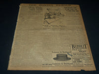 1909 SEPT 17 THE BOSTON HERALD - HARRIMAN LEAVES FORTUNE OF $100M - BH 196