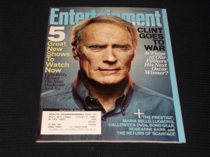 2006 OCTOBER 27 ENTERTAINMENT WEEKLY MAGAZINE - CLINT EASTWOOD COVER - E 12359